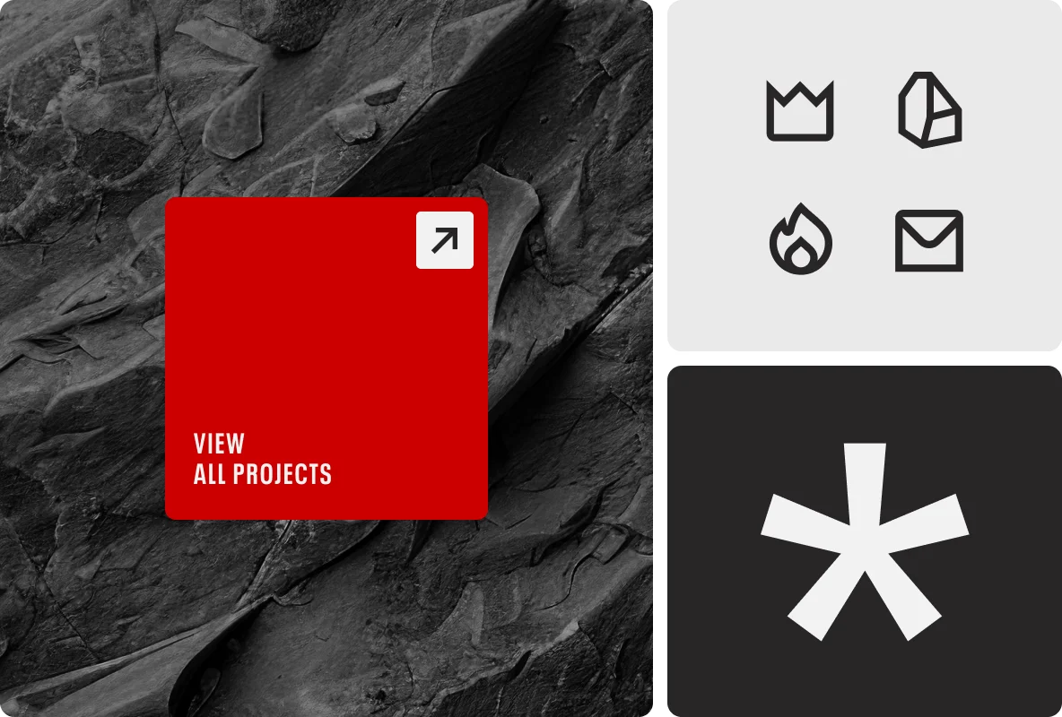 UI design elements and natural images for enhancing the story