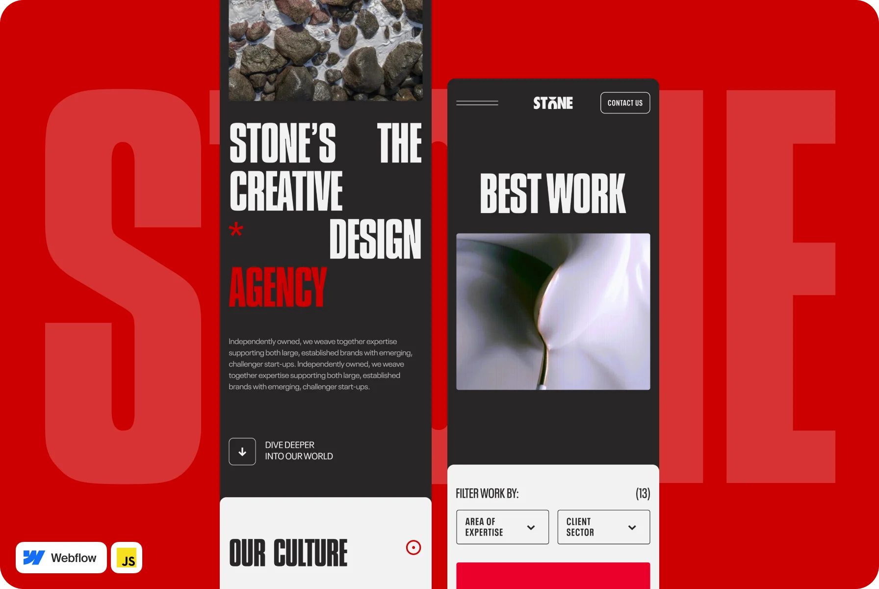 Webflow development is perfect for interactive website without lag