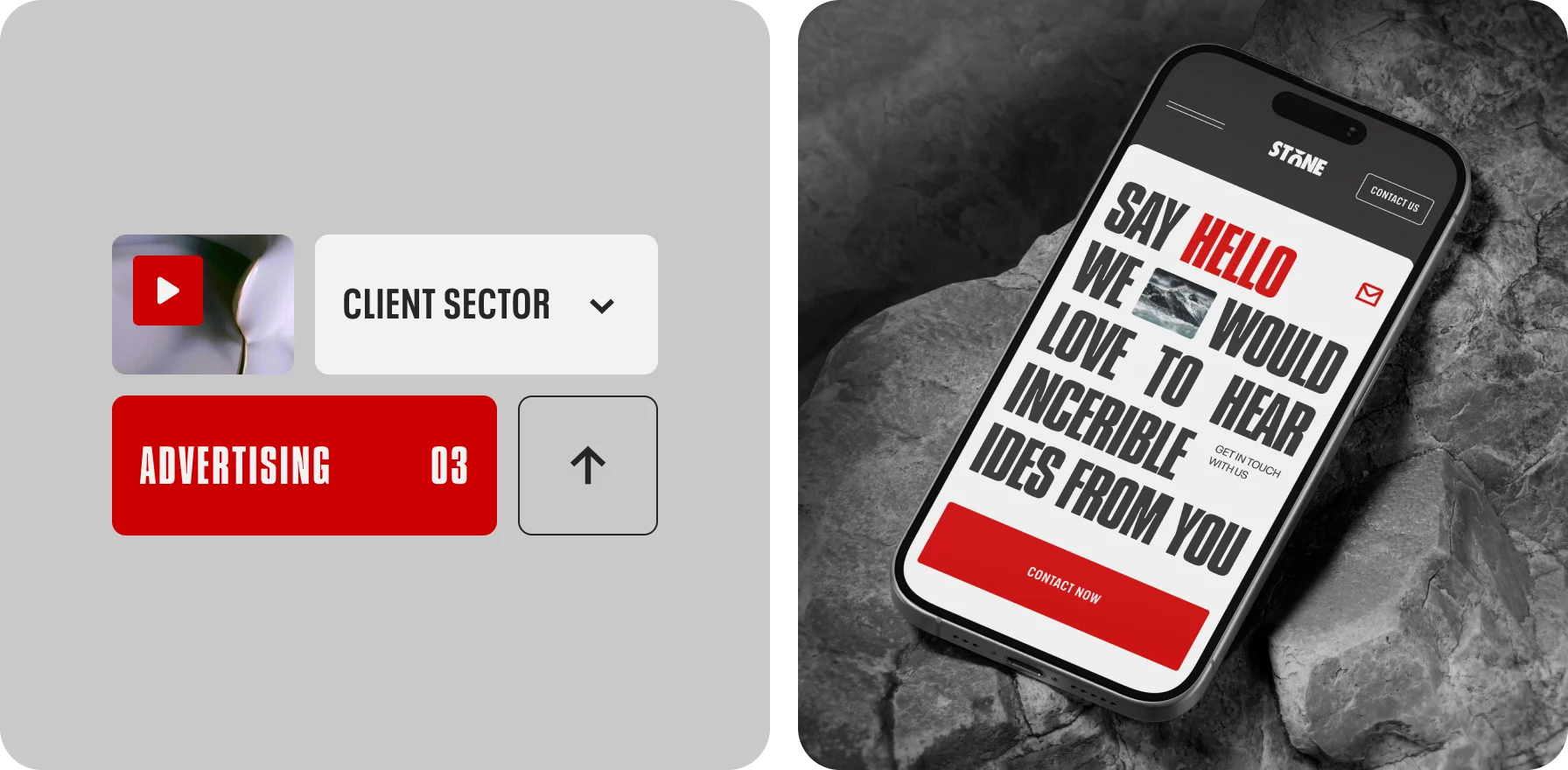 Dynamic web design with animation for a lively feel