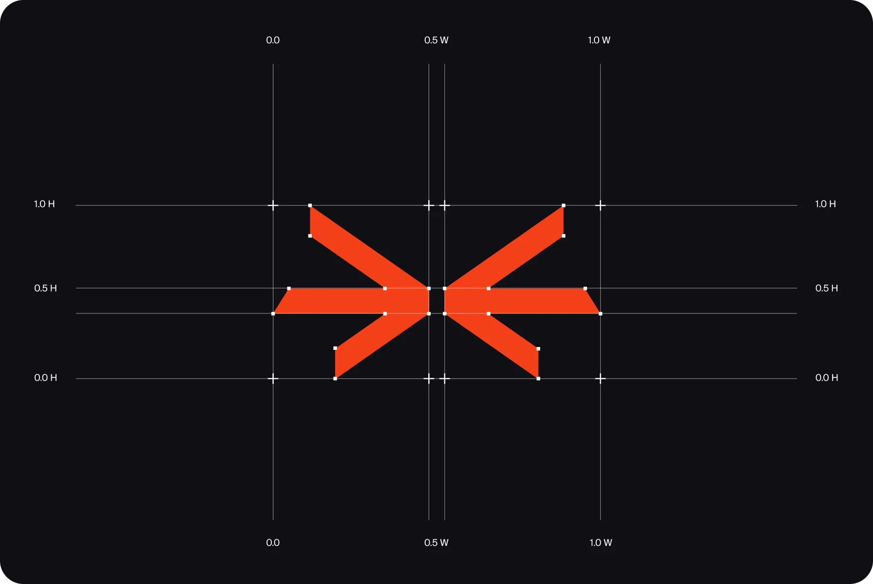 design of logotype with a bold and minimalist design