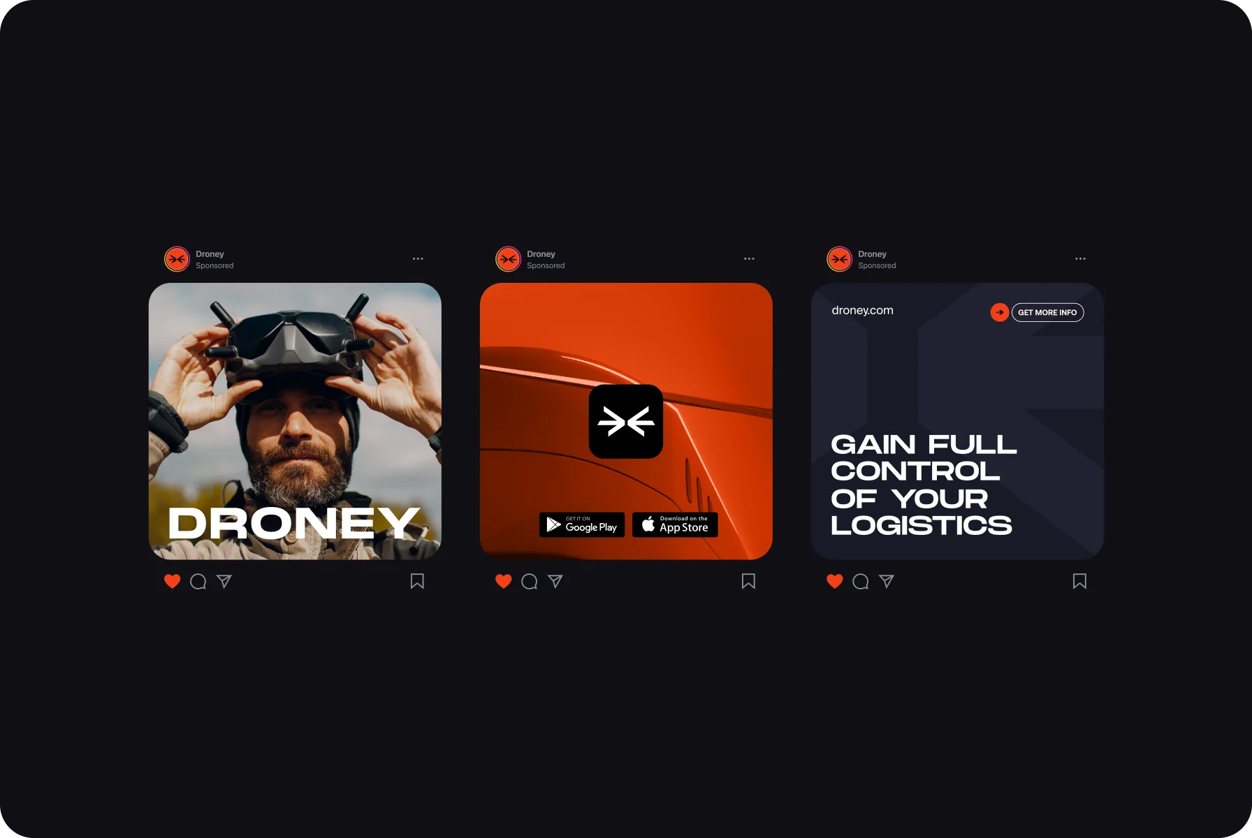 brand storytelling through shots of drone operators and real-life moments