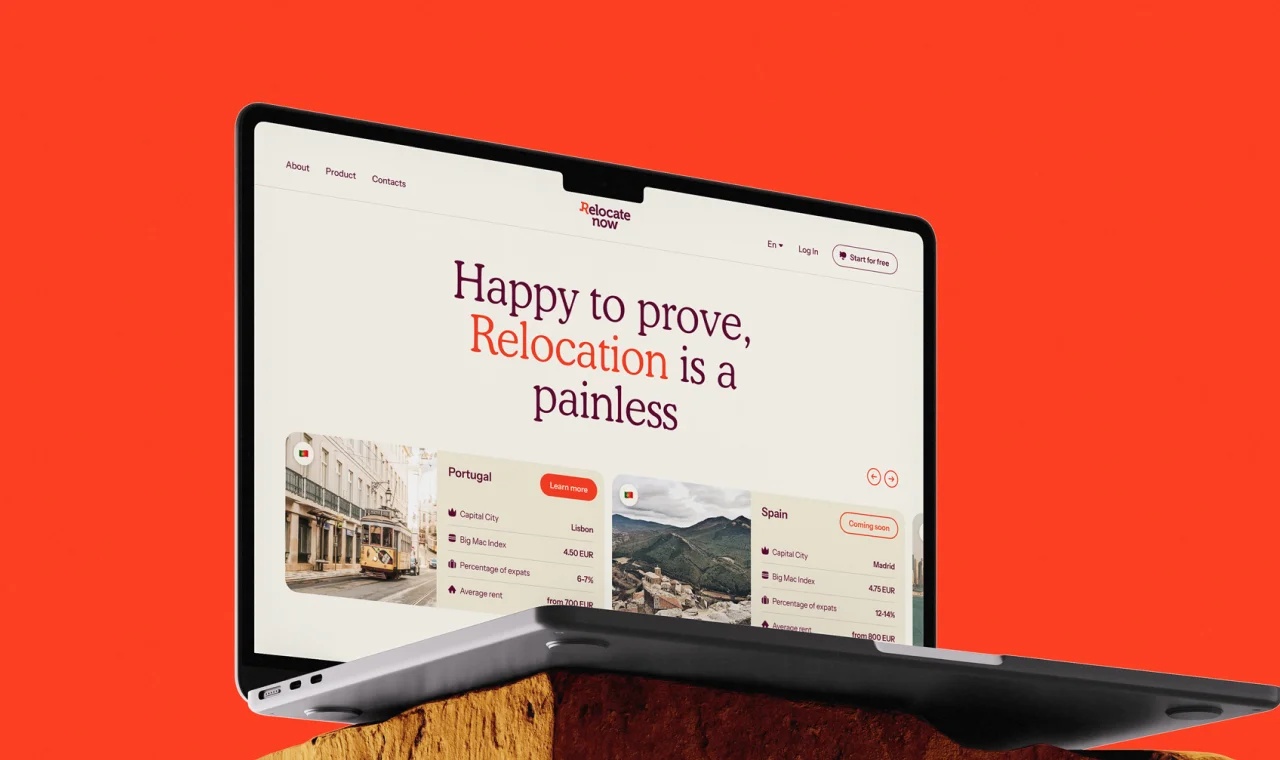 Relocate Now — a memorable brand story inspired by home