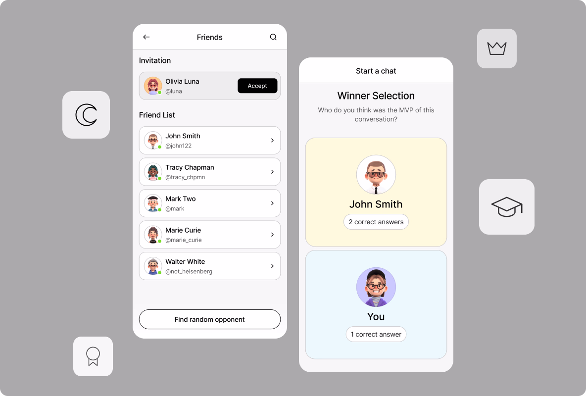 esigning UX with interactive app sections