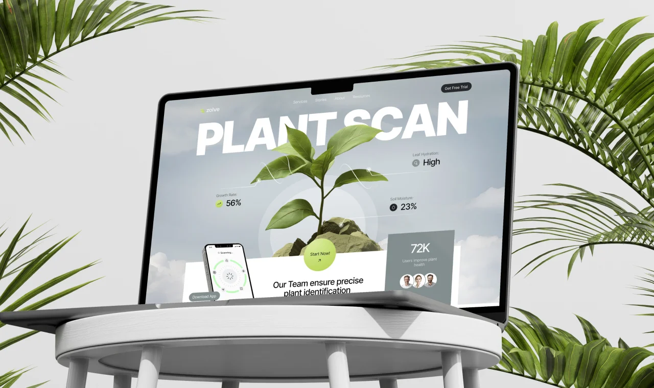 Making users’ lives greener with a UI/UX that feels like nature’s touch