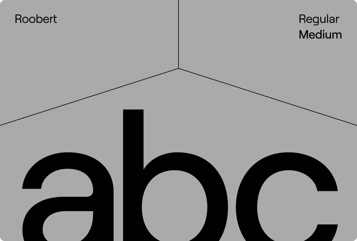 Halo Lab’s clean design with geometric Roobert font