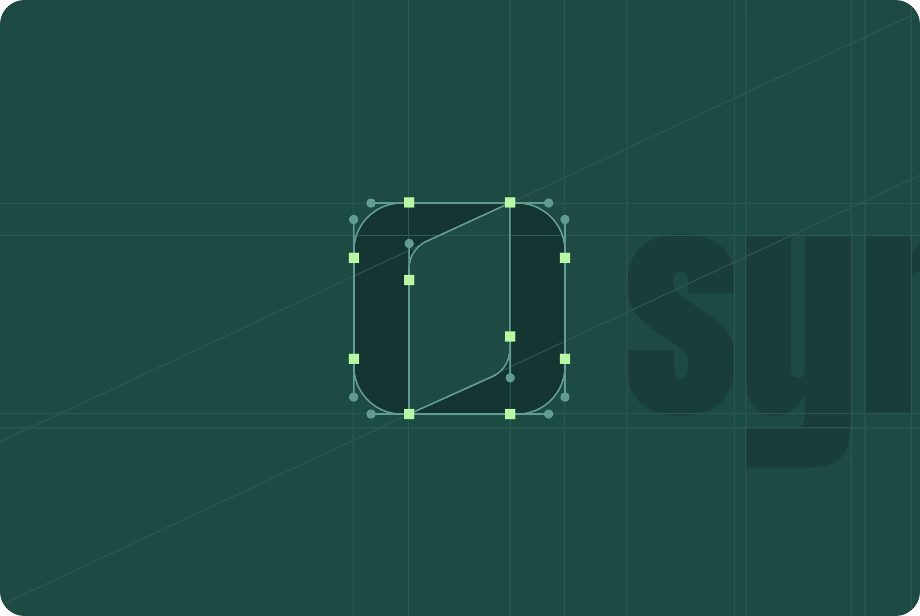 clean logomark with structure by Halo Lab