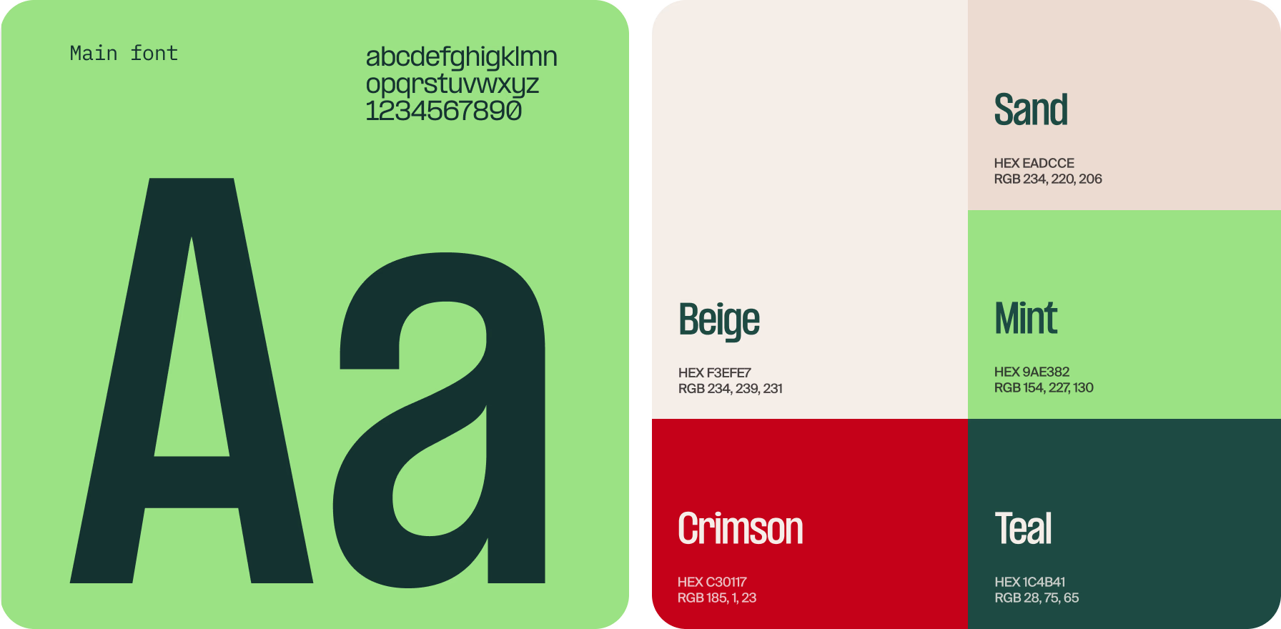 UI design with a geometric sans-serif typeface by Halo Lab
