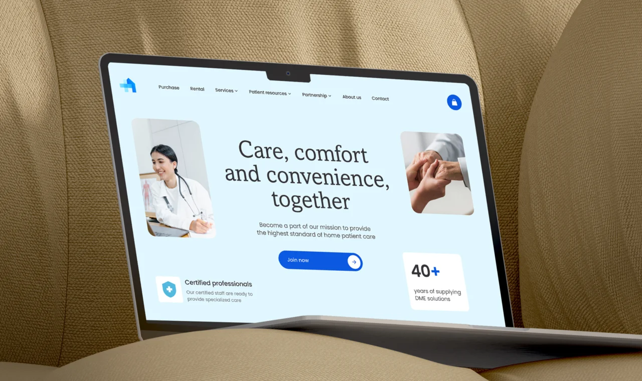 Building a senior-friendly e-commerce platform for Home Medix