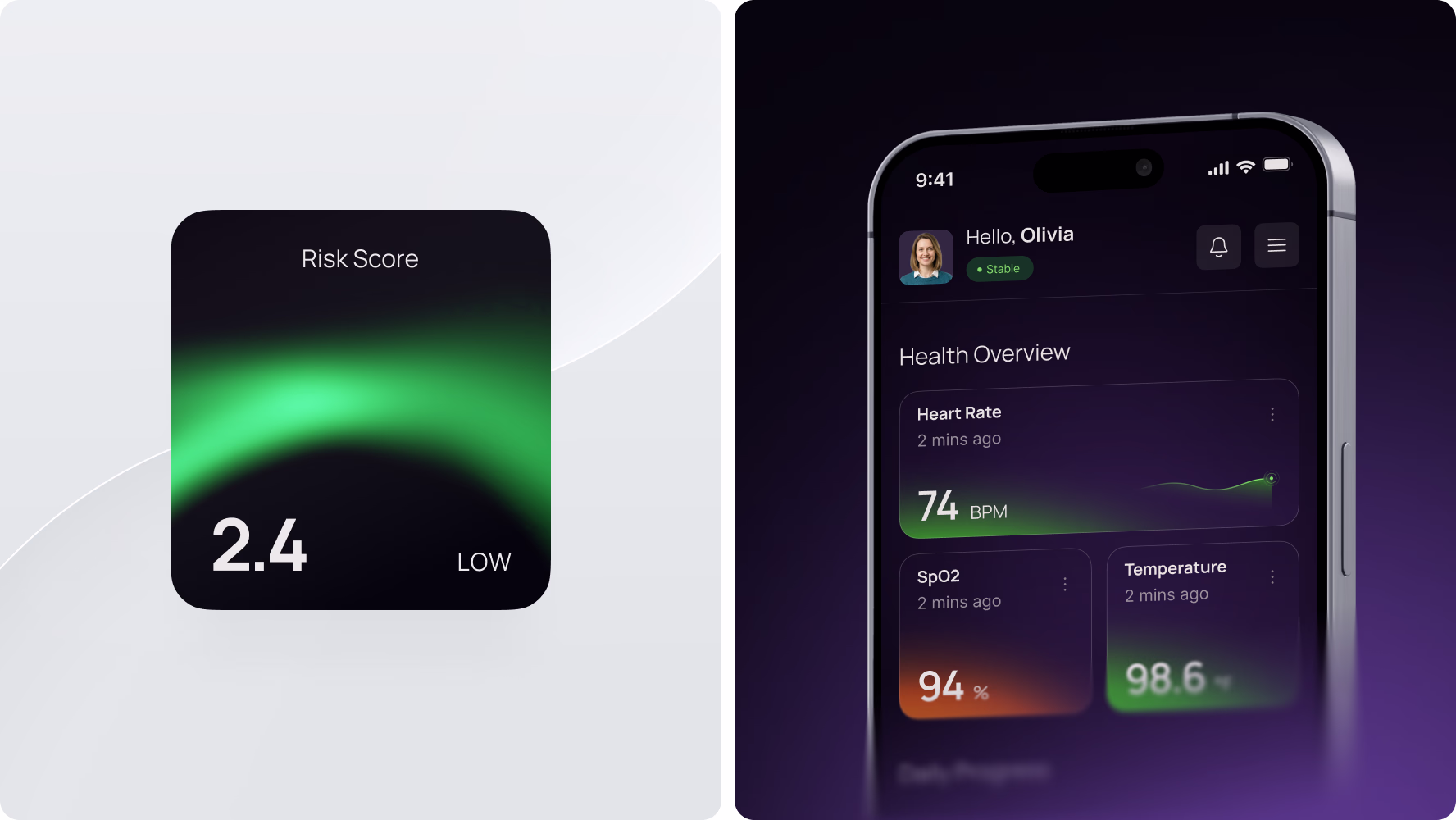 Halo Lab created mobile and desktop wireframes, defining key screens for UI design