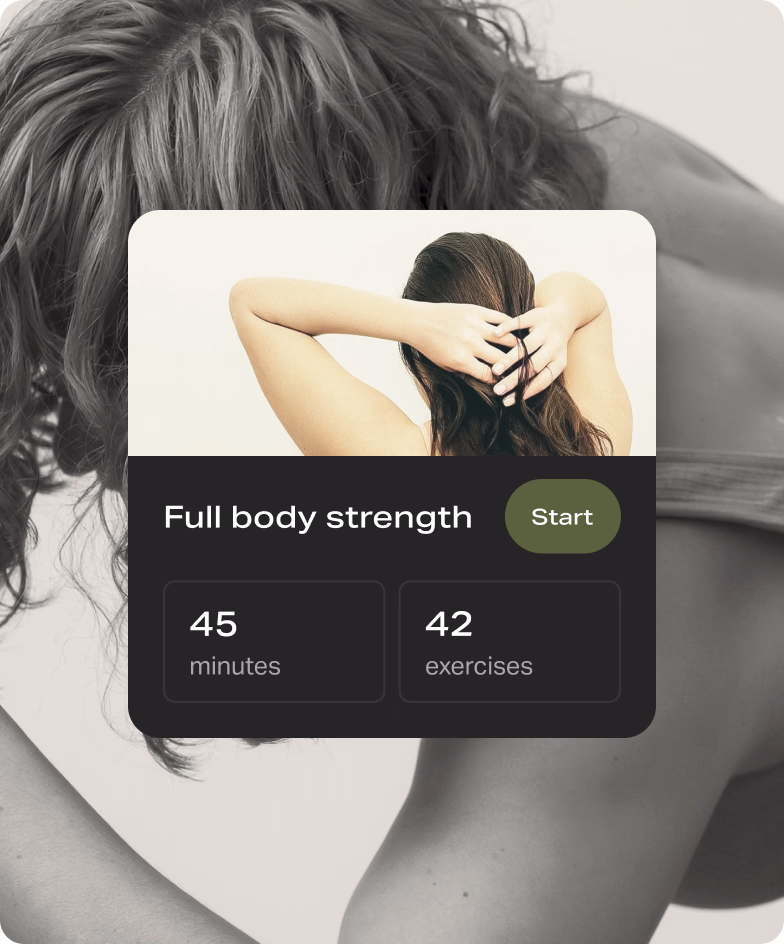 UX/UI design by Halo Lab translating in-studio wellness method into intuitive mobile app flow