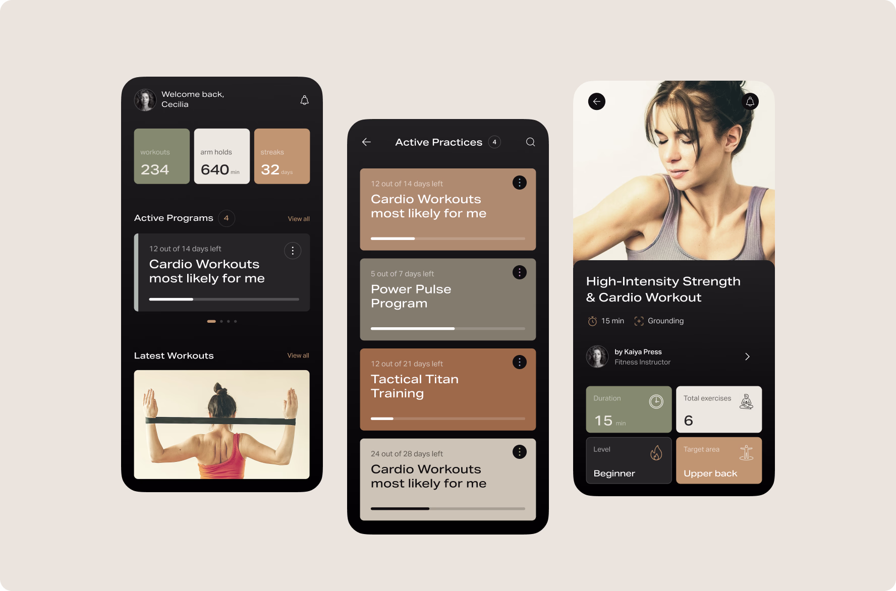 UX/UI design by Halo Lab building user-focused app with clear navigation and daily engagement flow