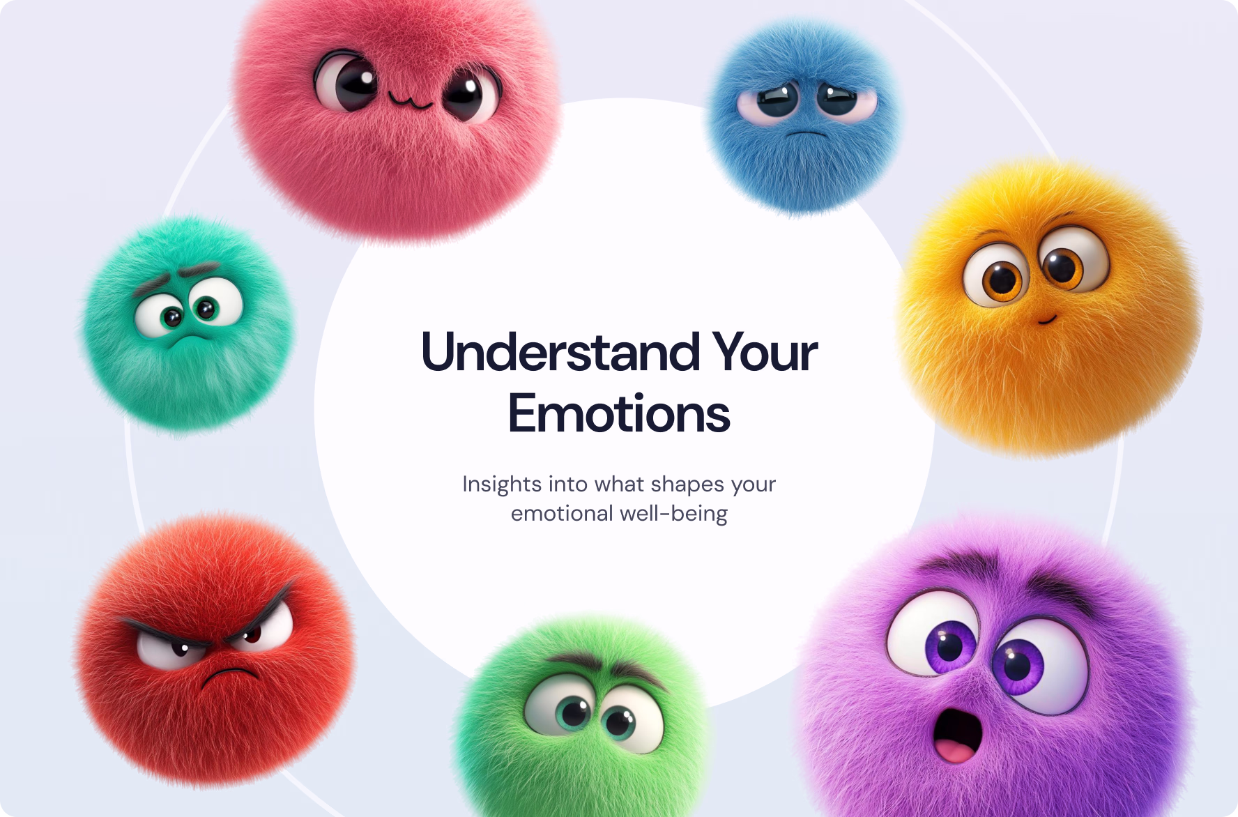 AI wellness app interface created through UI/UX design and product development