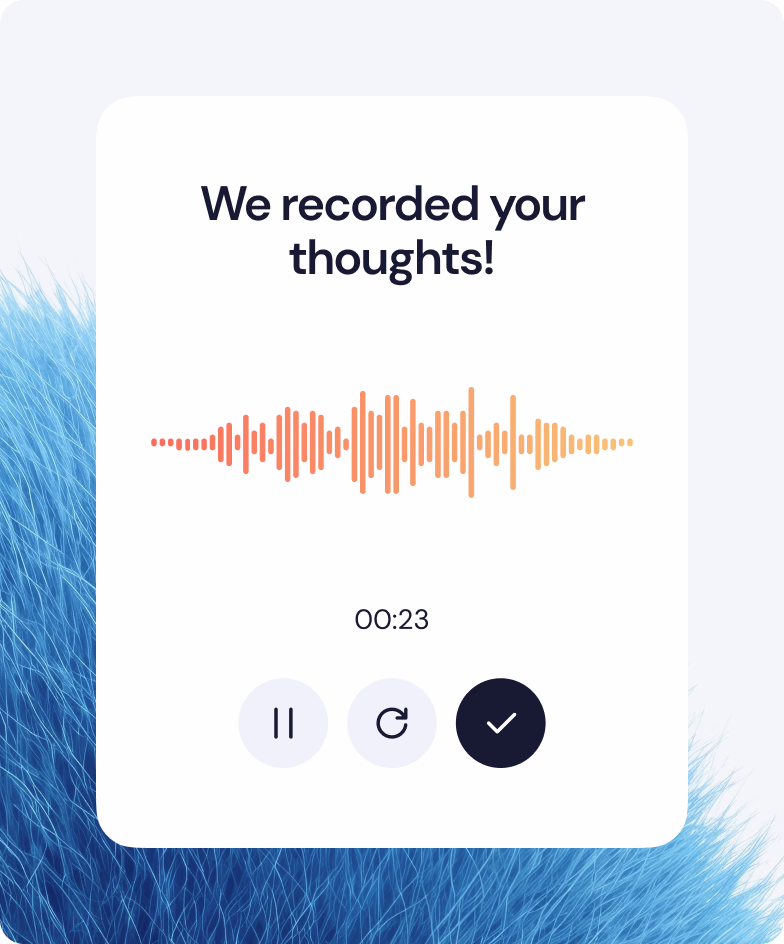 UI/UX design and product development for AI mood tracking app