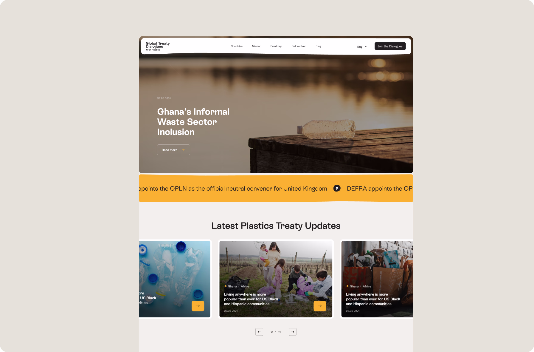 Global Plastics Treaty Dialogues gallery image