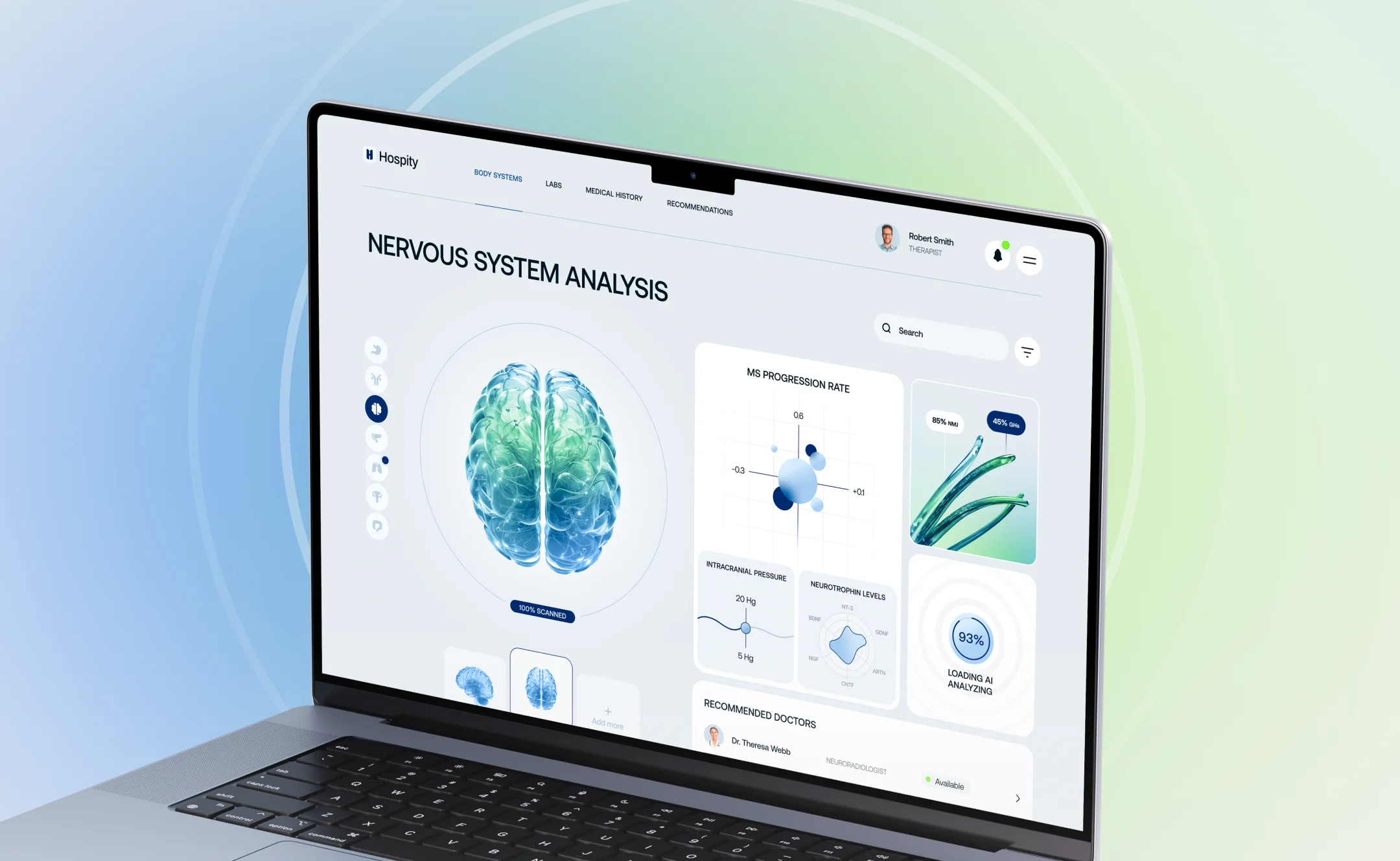 Designing a human-centered brand identity for an AI diagnostics platform