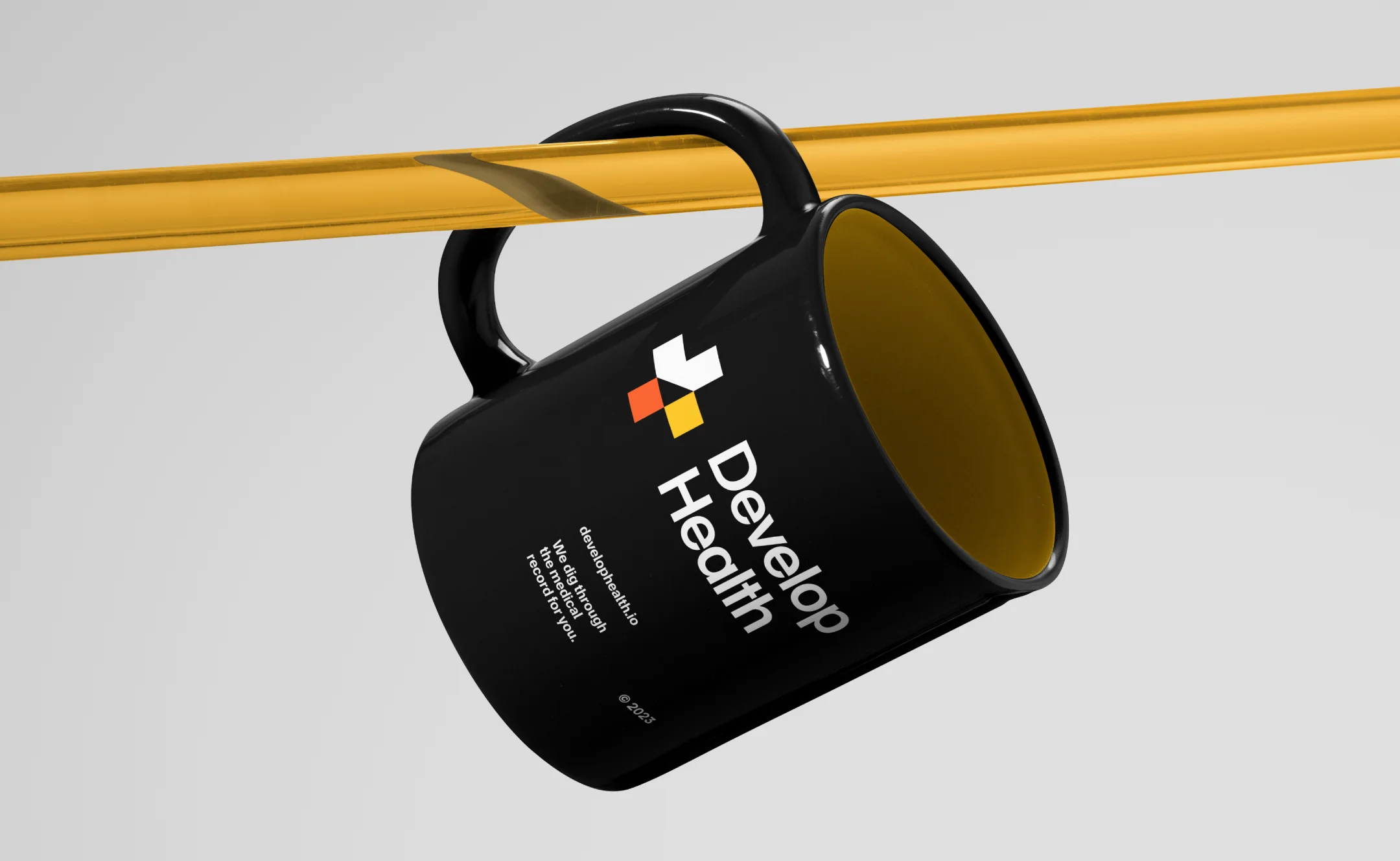 Building a Swiss-style brand identity and website for a healthcare AI platform