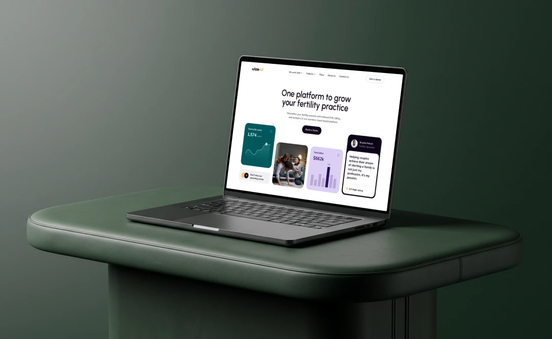 Connecting a healthcare platform with clinics through a goal-driven site