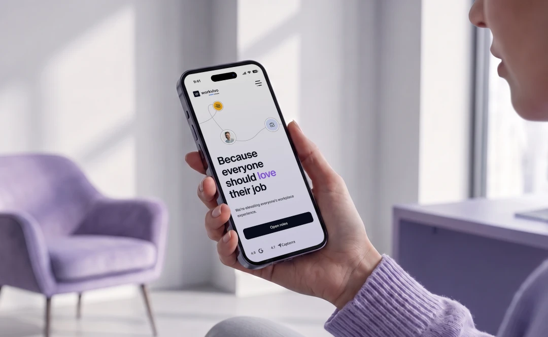 Redesigning the web presence of an employee experience platform