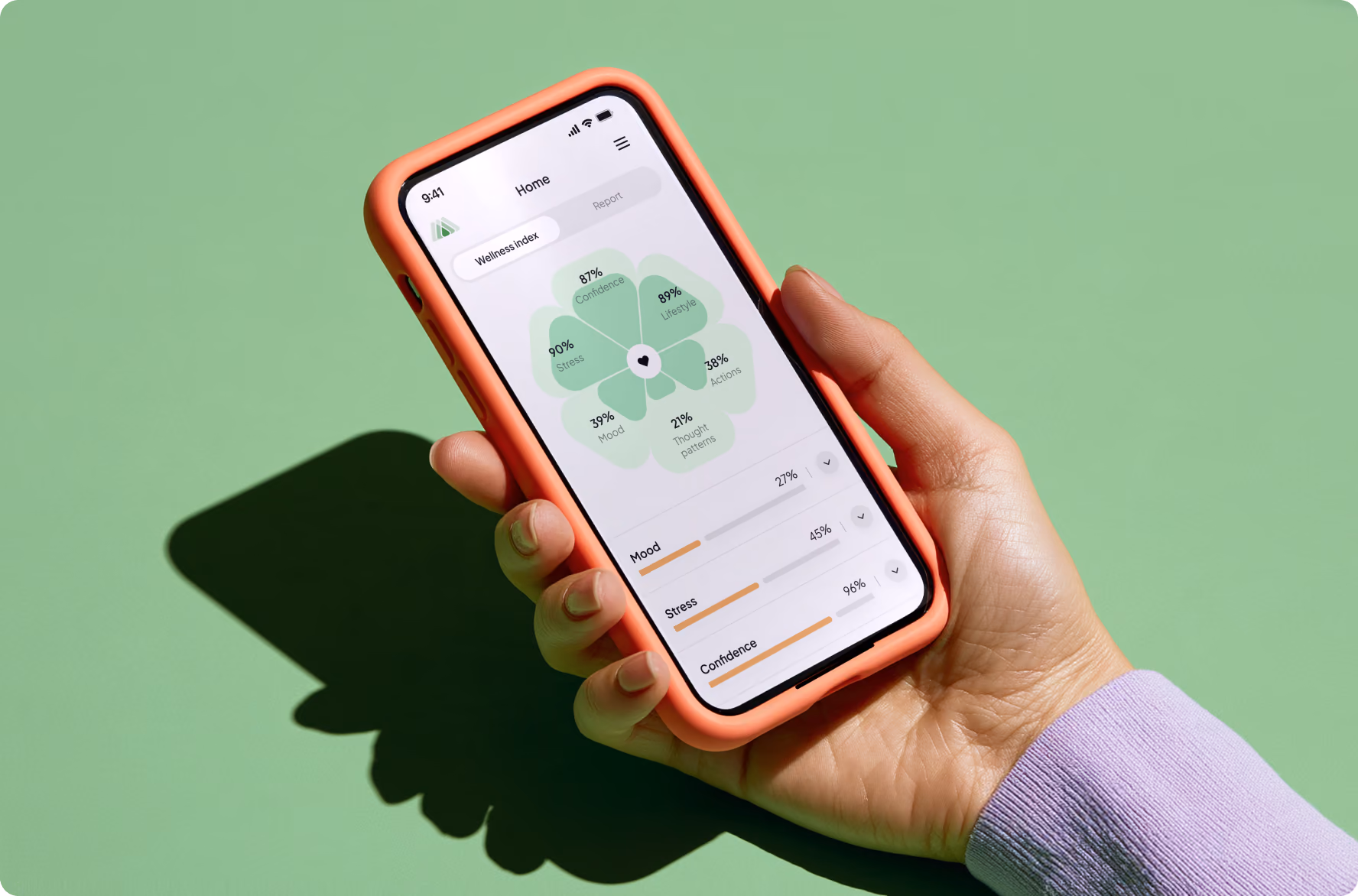 MindAmp mental wellness assessment app
