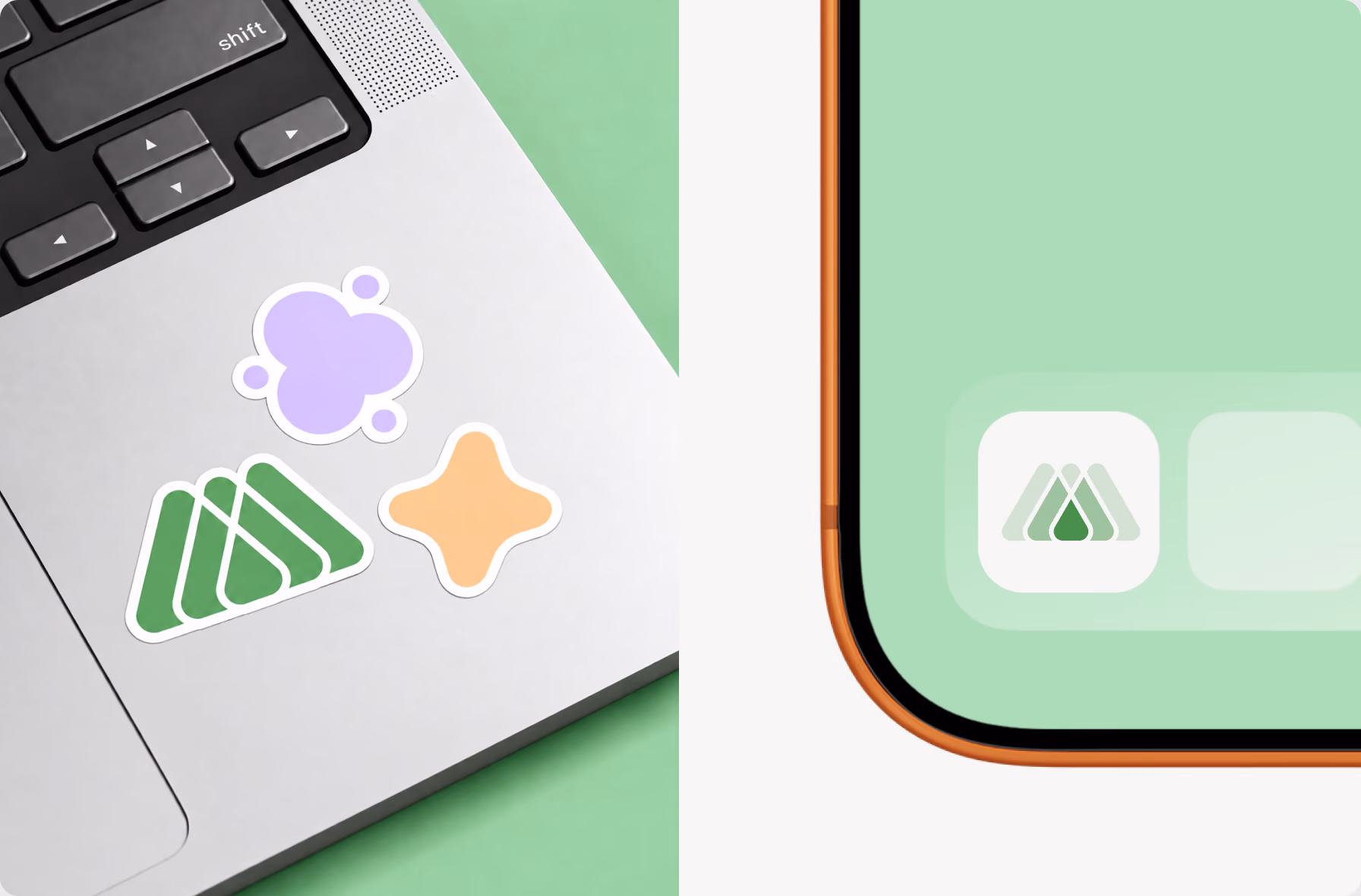 AI mental wellness app branding