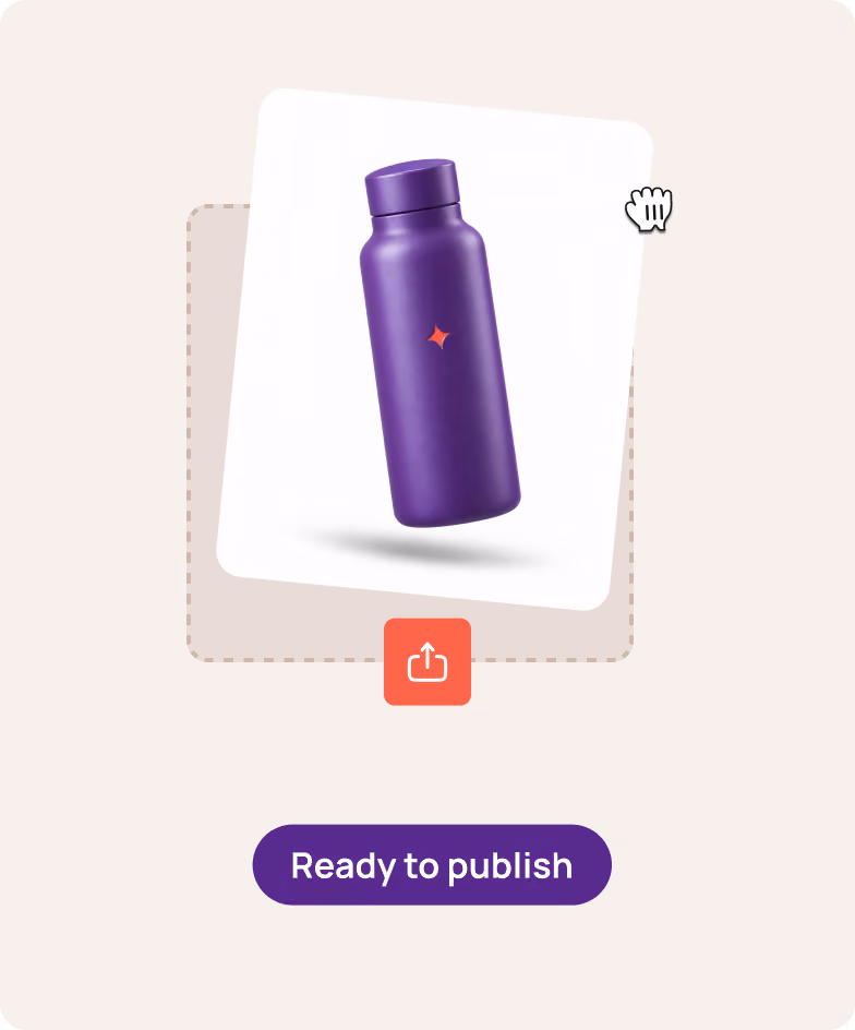 ShineOn branding applied to personalized products