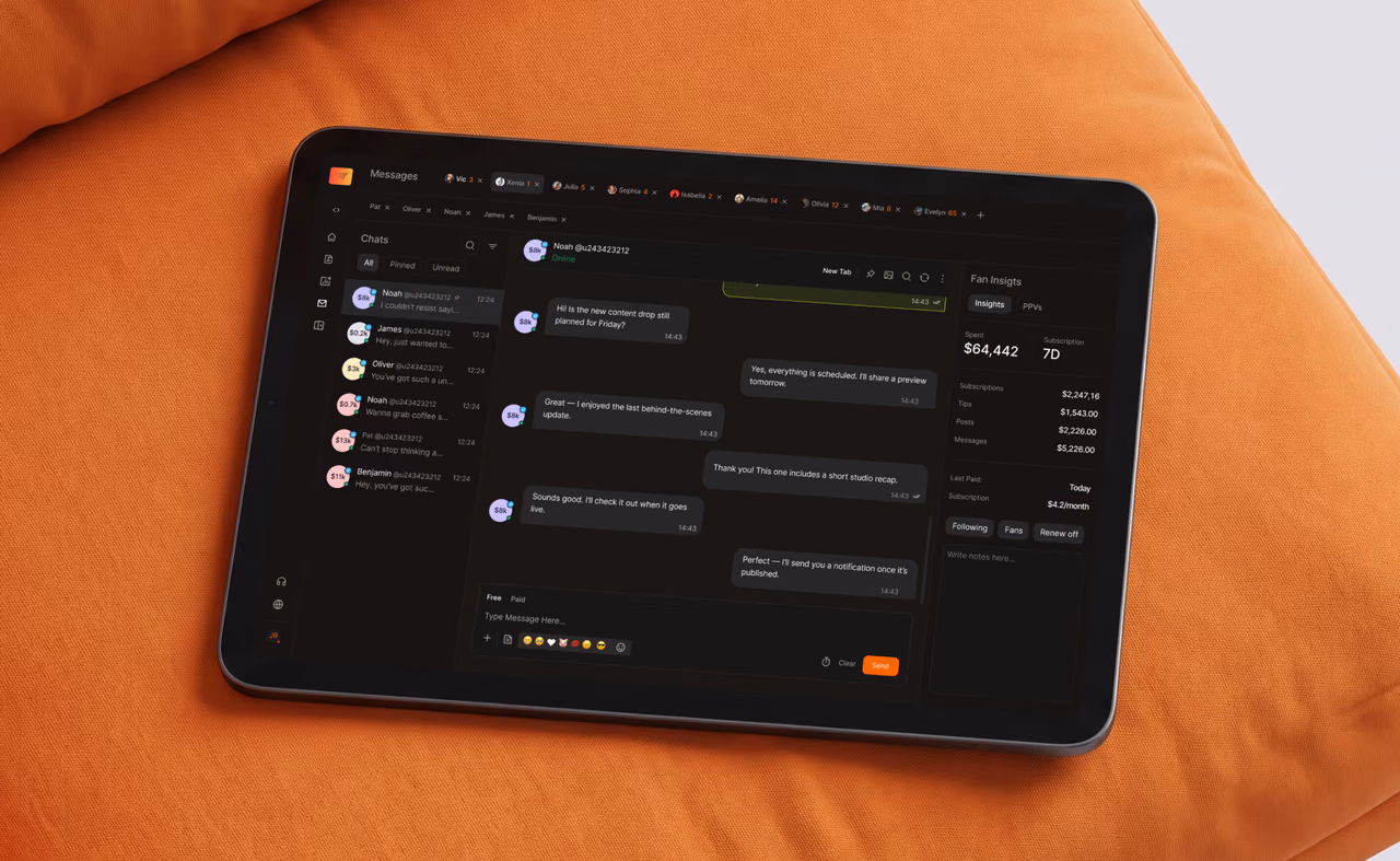 Transforming a rough staging product into a trade-show-ready creator CRM