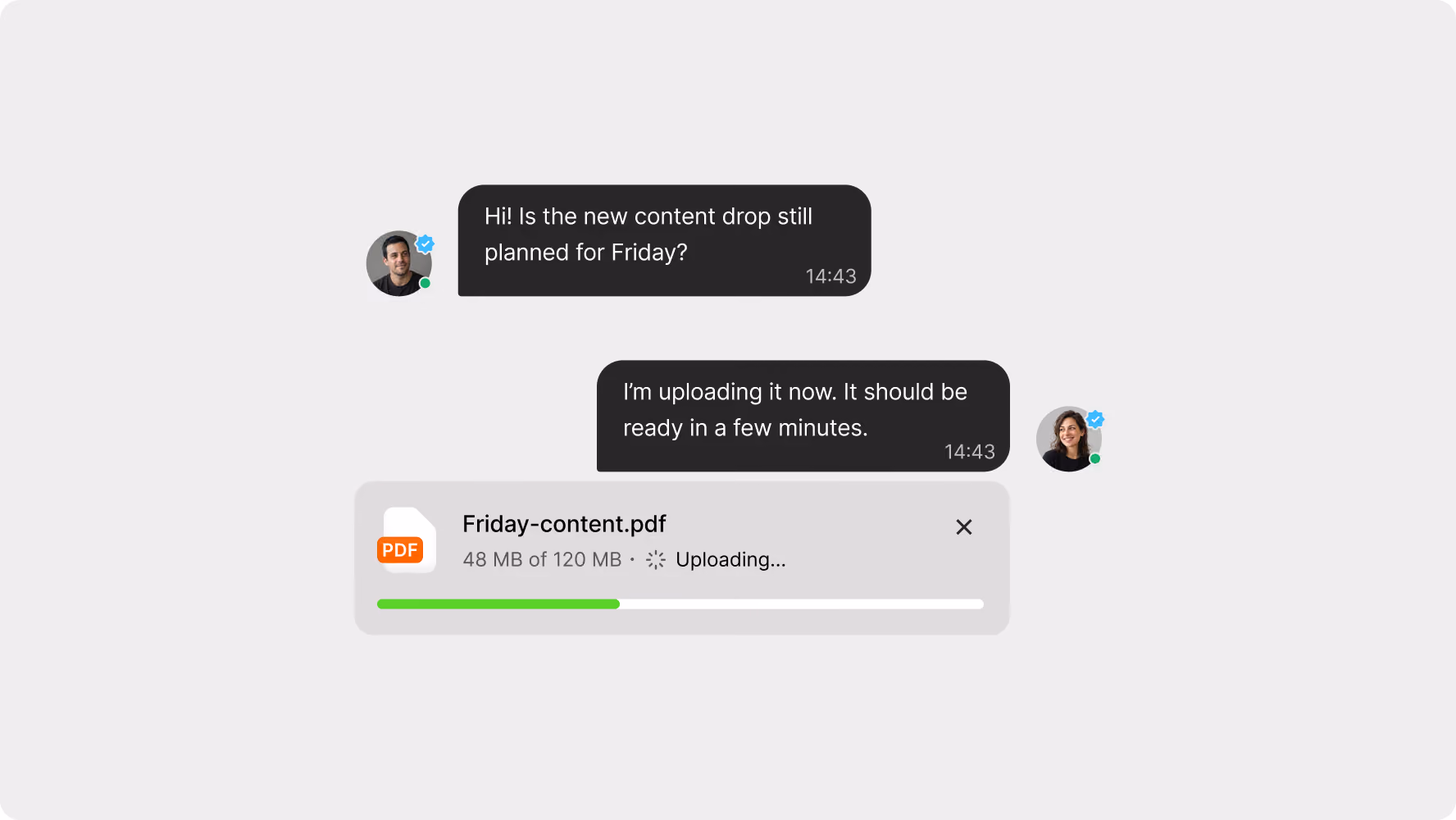 WhollyCreator CRM clickable prototype